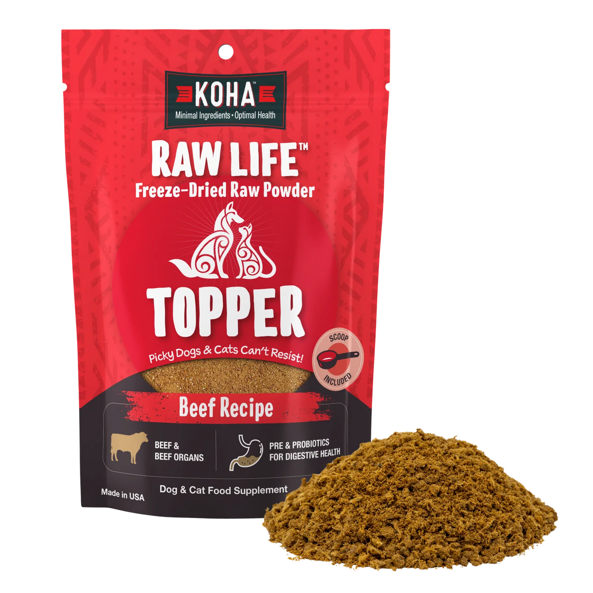 Koha Raw Life Topper Beef (8 oz)