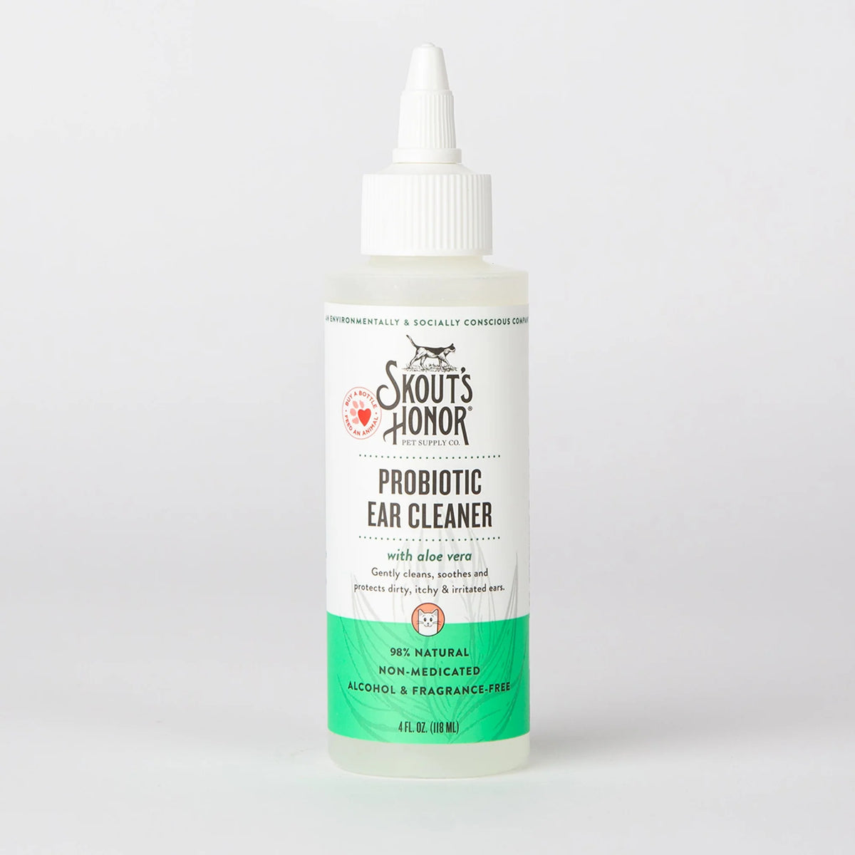 Skout's Honor Probiotic Cat Ear Cleaner (4 oz)