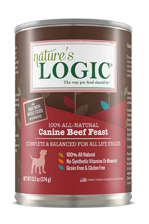 Nature's Logic Dog Can Beef Feast (13.2 oz)