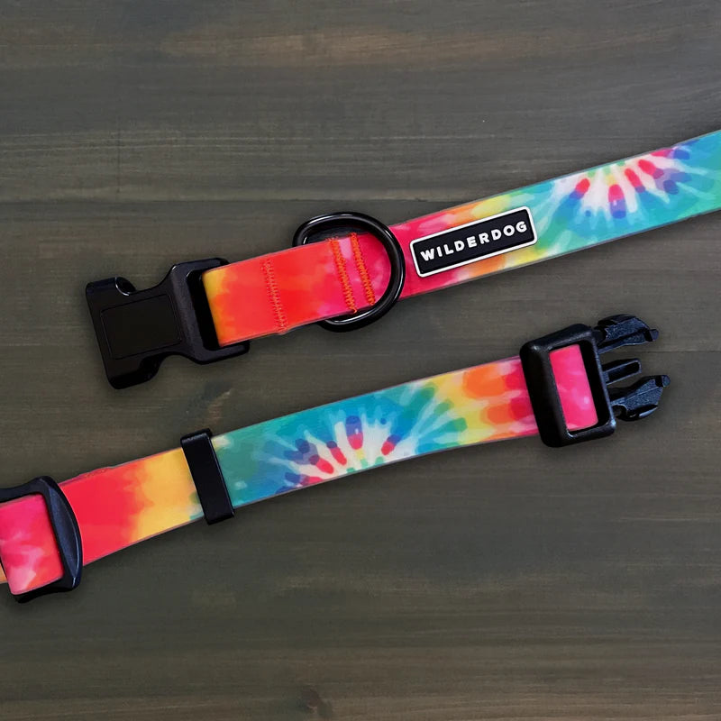 Wilderdog Waterproof Collar Tie Dye (Small)