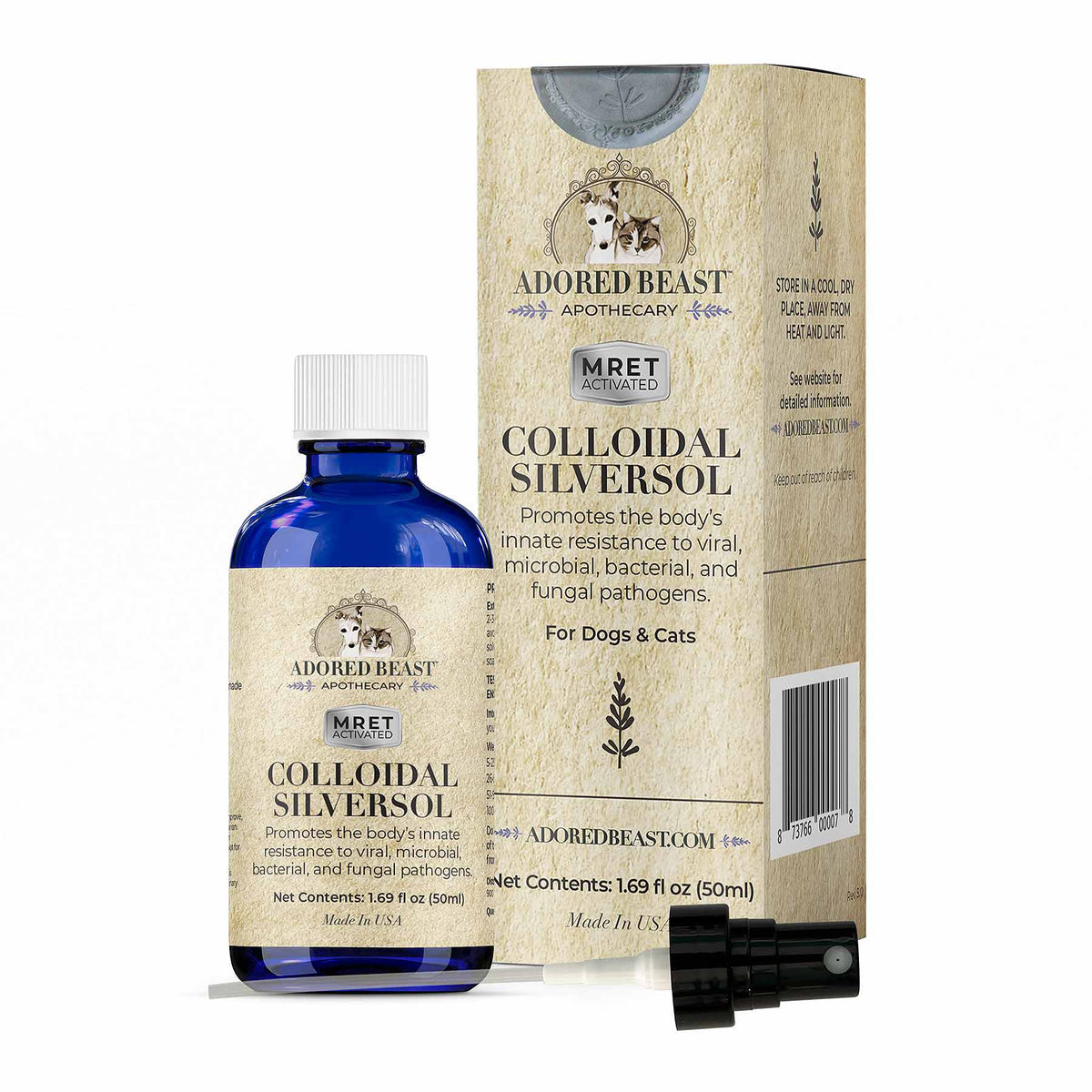 Adored Beast Colloidal Silversol (50ml)