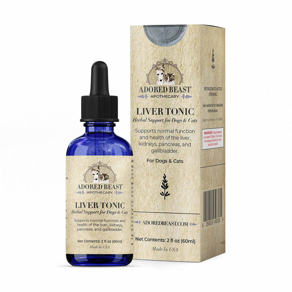 Adored Beast Liver Tonic (2 oz)