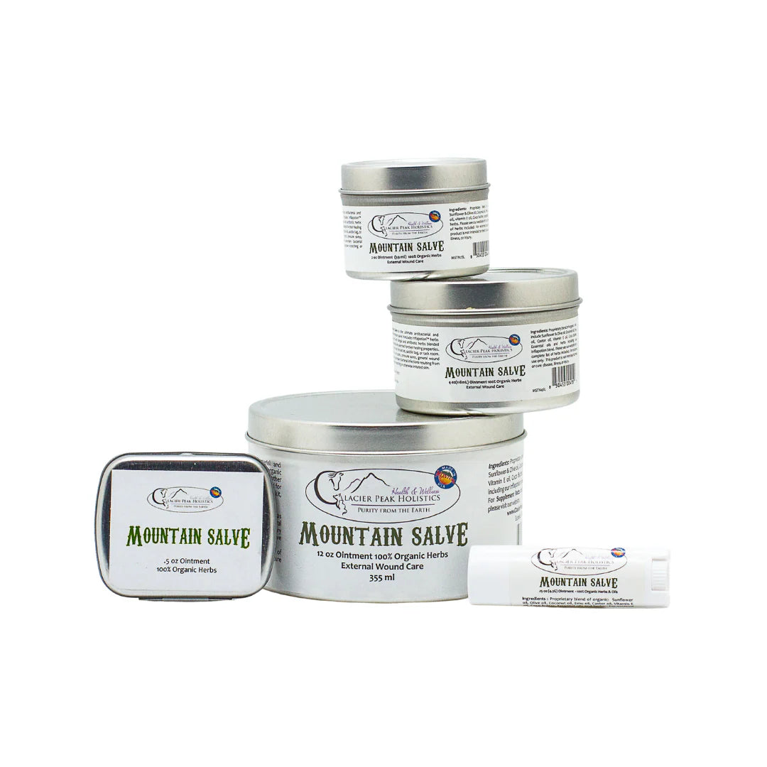 Glacier Peak Holistics Mountain Salve (4 oz Tin)