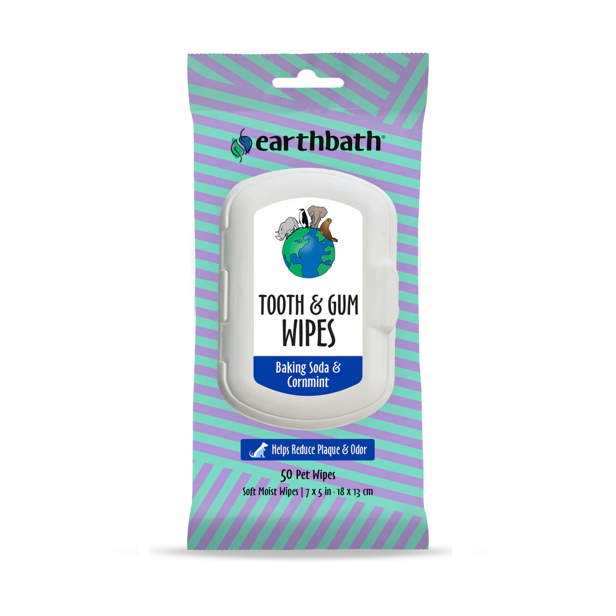 Earthbath Tooth & Gum Wipes (50 count)