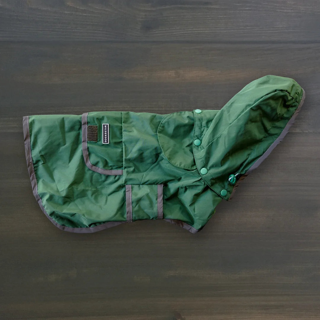 Wilderdog Rain Jacket Forest Green (L)
