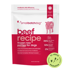 Smallbatch Frozen Bulk Beef Patties (18 lb)