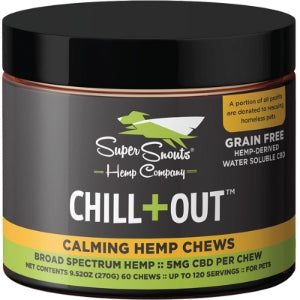 Super Snouts Chill Out Chews (60 count)