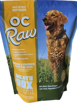 OC Raw Frozen Chicken Meaty Rox (3 lb)