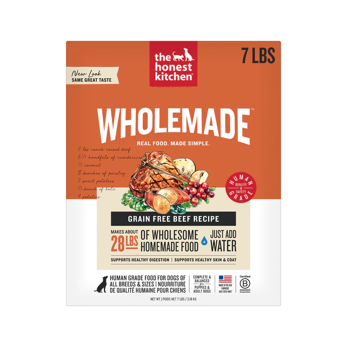 The Honest Kitchen Wholemade GF Beef Recipe Box (7 lbs)