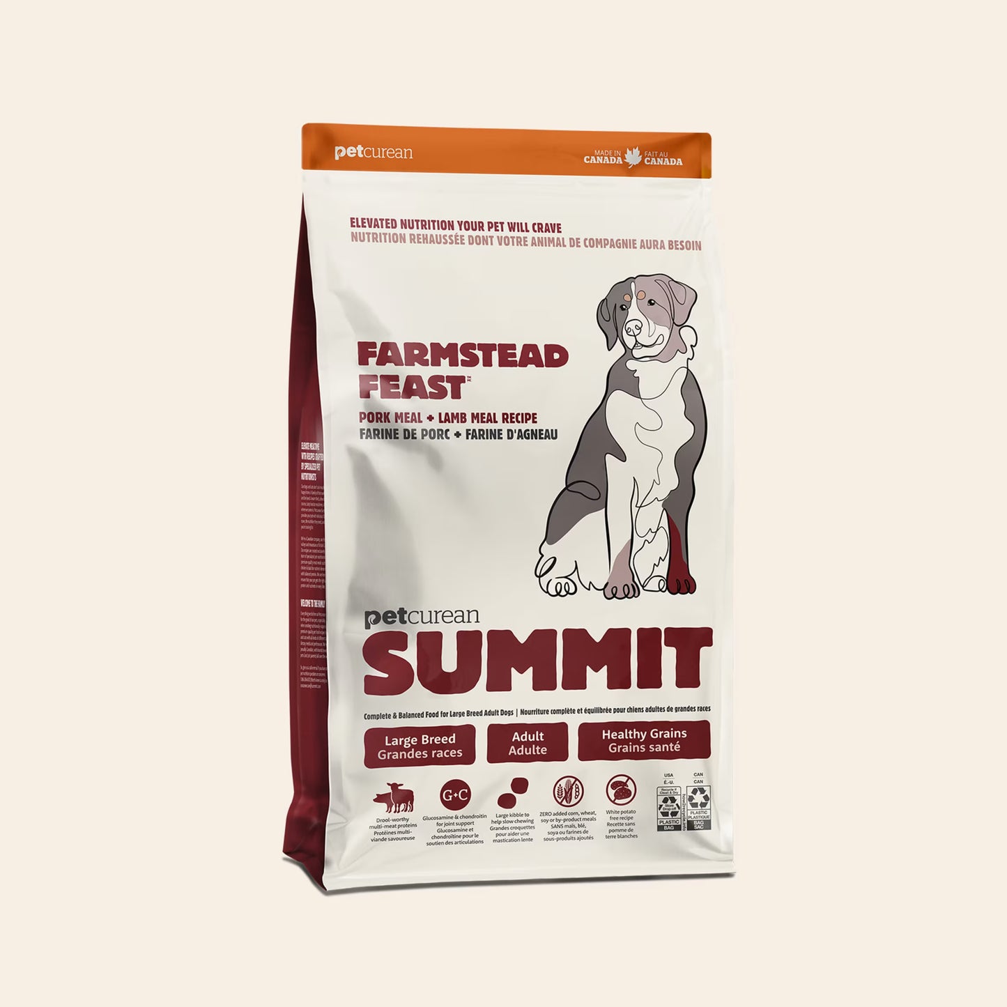 Petcurean Summit Large Breed Farmstead Feast (25 lb)