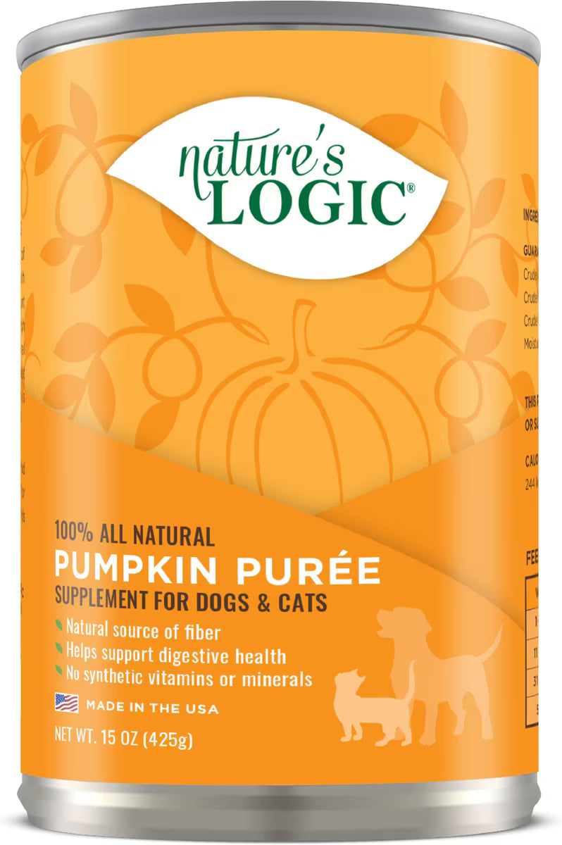 Nature's Logic Puree Pumpkin Can (15 oz)