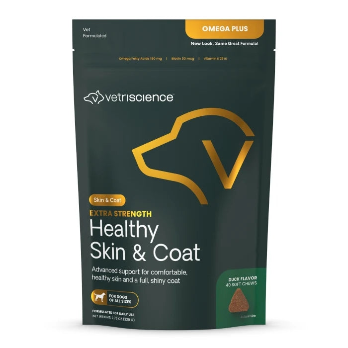 Vetriscience Healthy Skin & Coat Chews (7.76 oz)