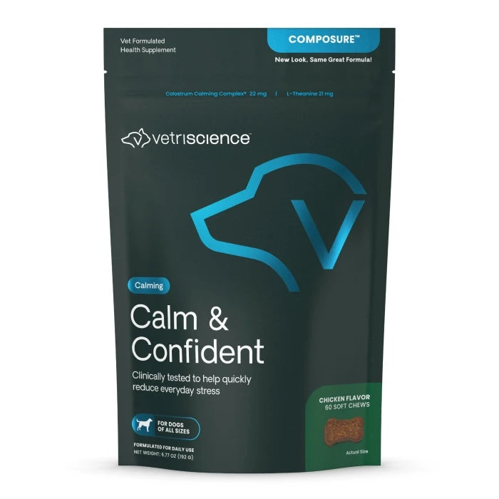 Vetriscience Calm & Confident Chews (4.76 oz)