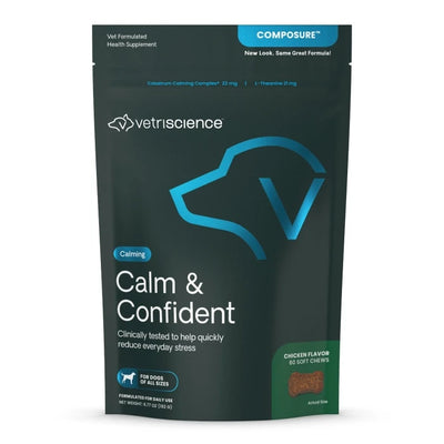 Vetriscience Calm & Confident Chews (4.76 oz)