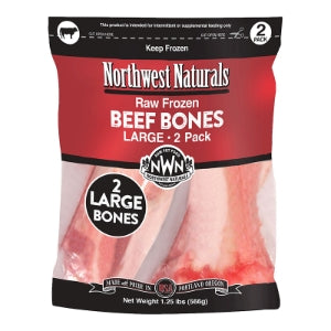 NW Naturals Frozen Beef Bones 2 pack (L)