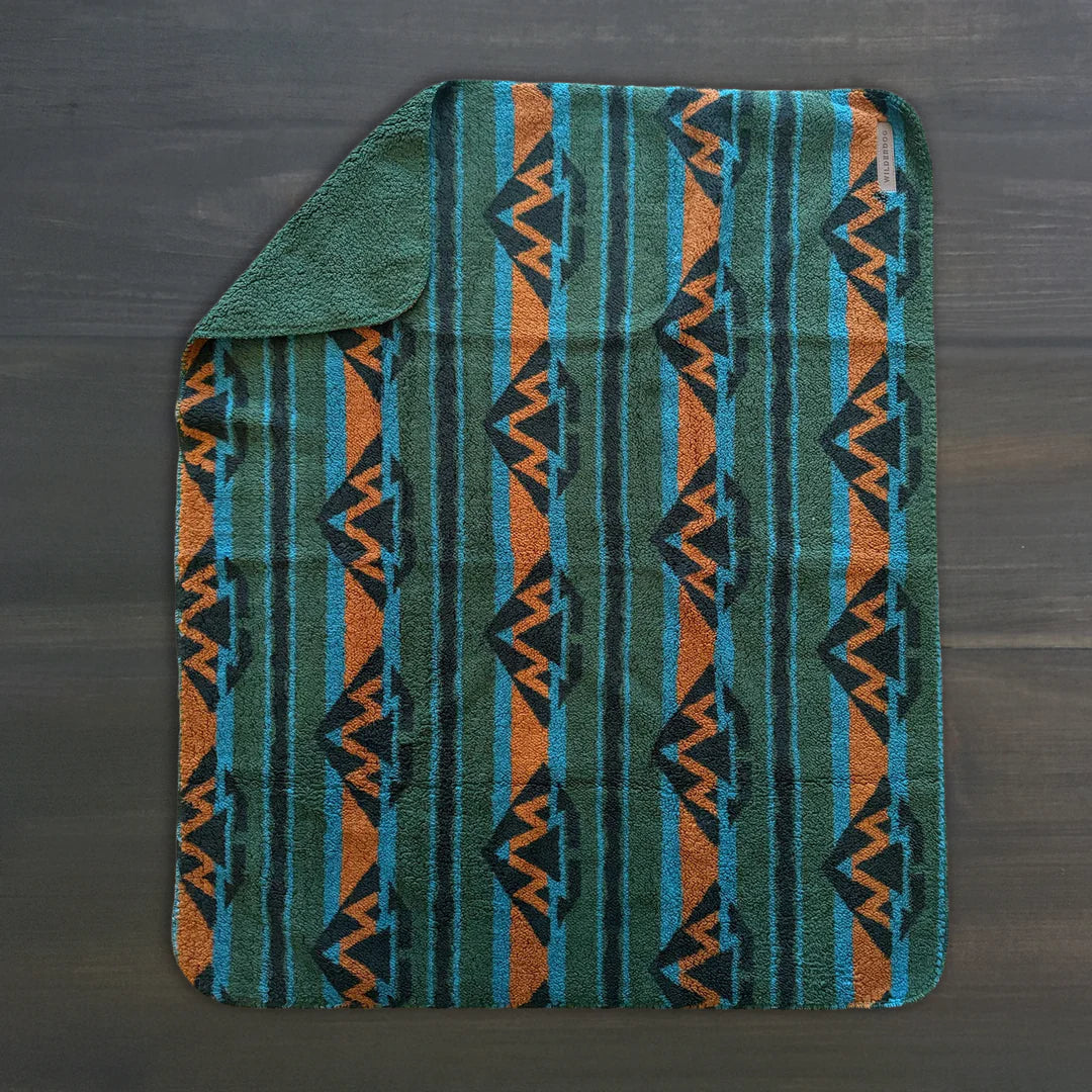 Wilderdog Fleece Blanket Olive (L)