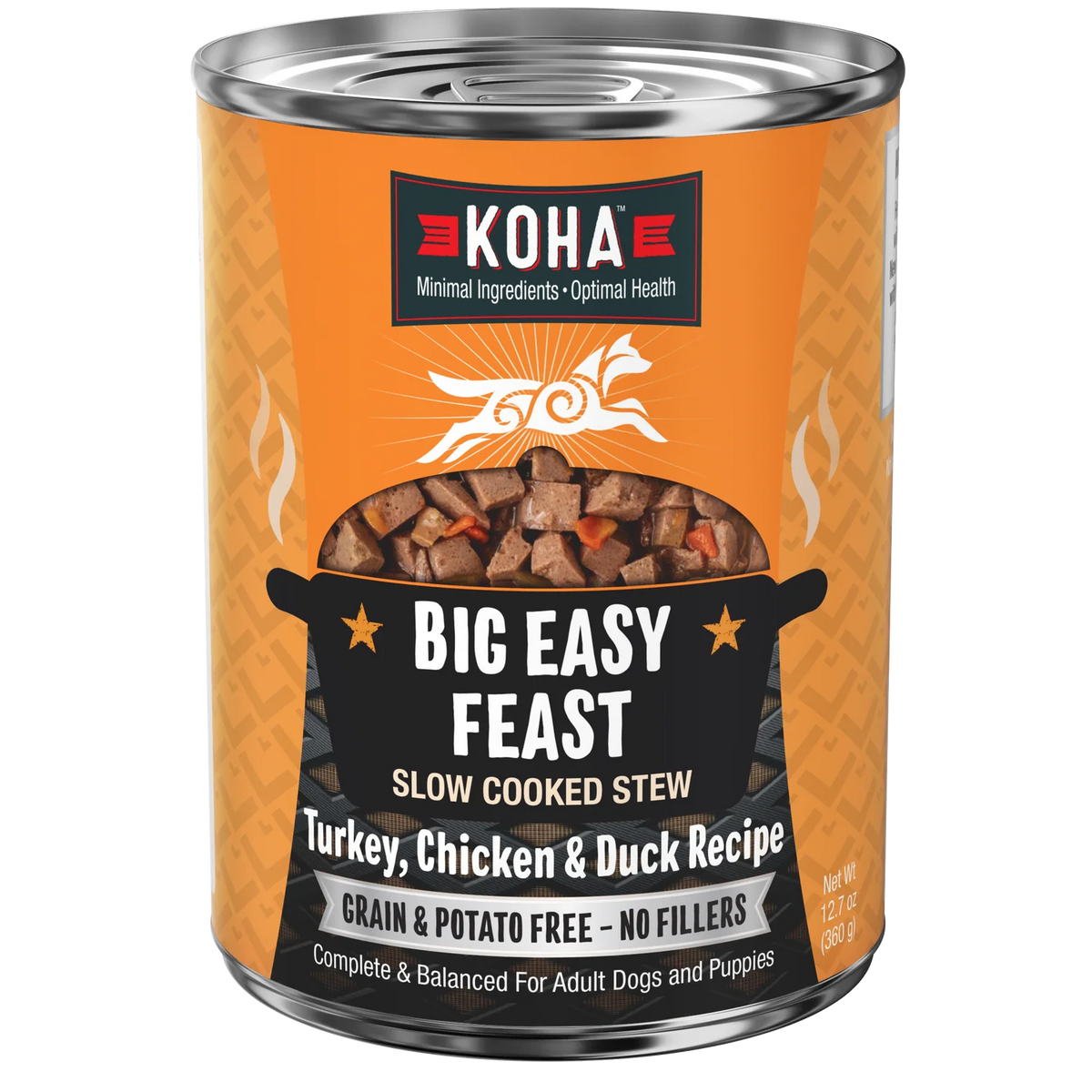 Koha Dog Can Big Easy Feast (12.7 oz)