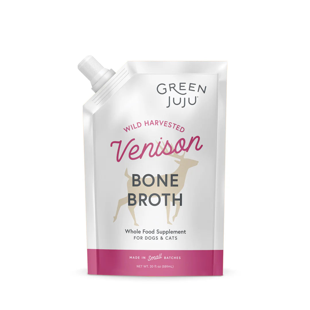 Green Juju Venison Broth (20 oz)