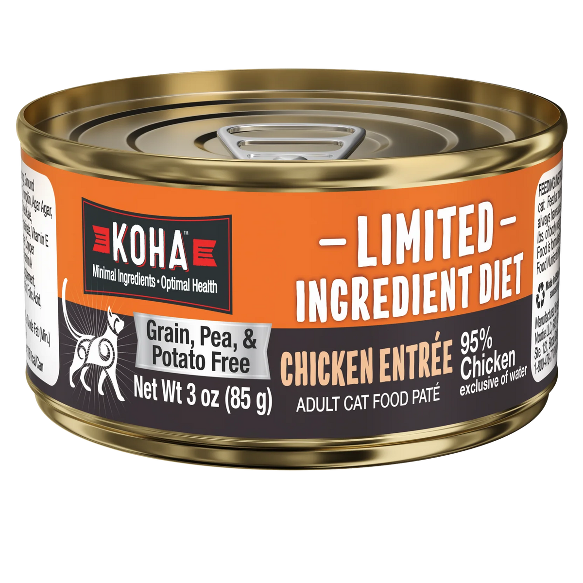Koha Cat Can Chicken Entree (3 oz)