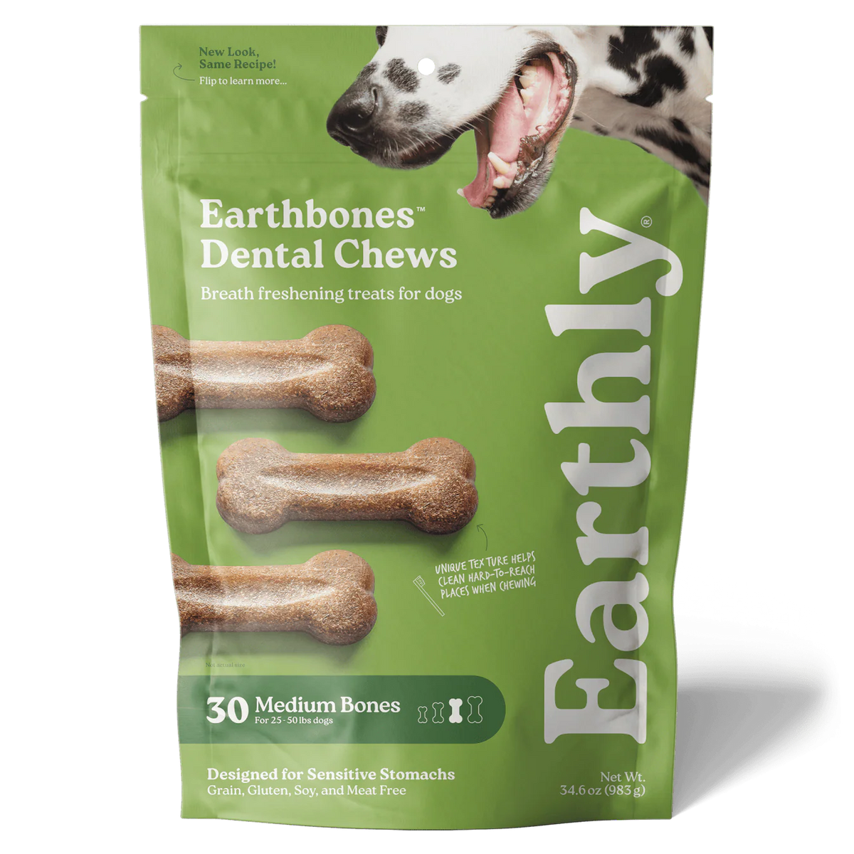 Earthly Earthbones Dental Chews 10 ct (Med)