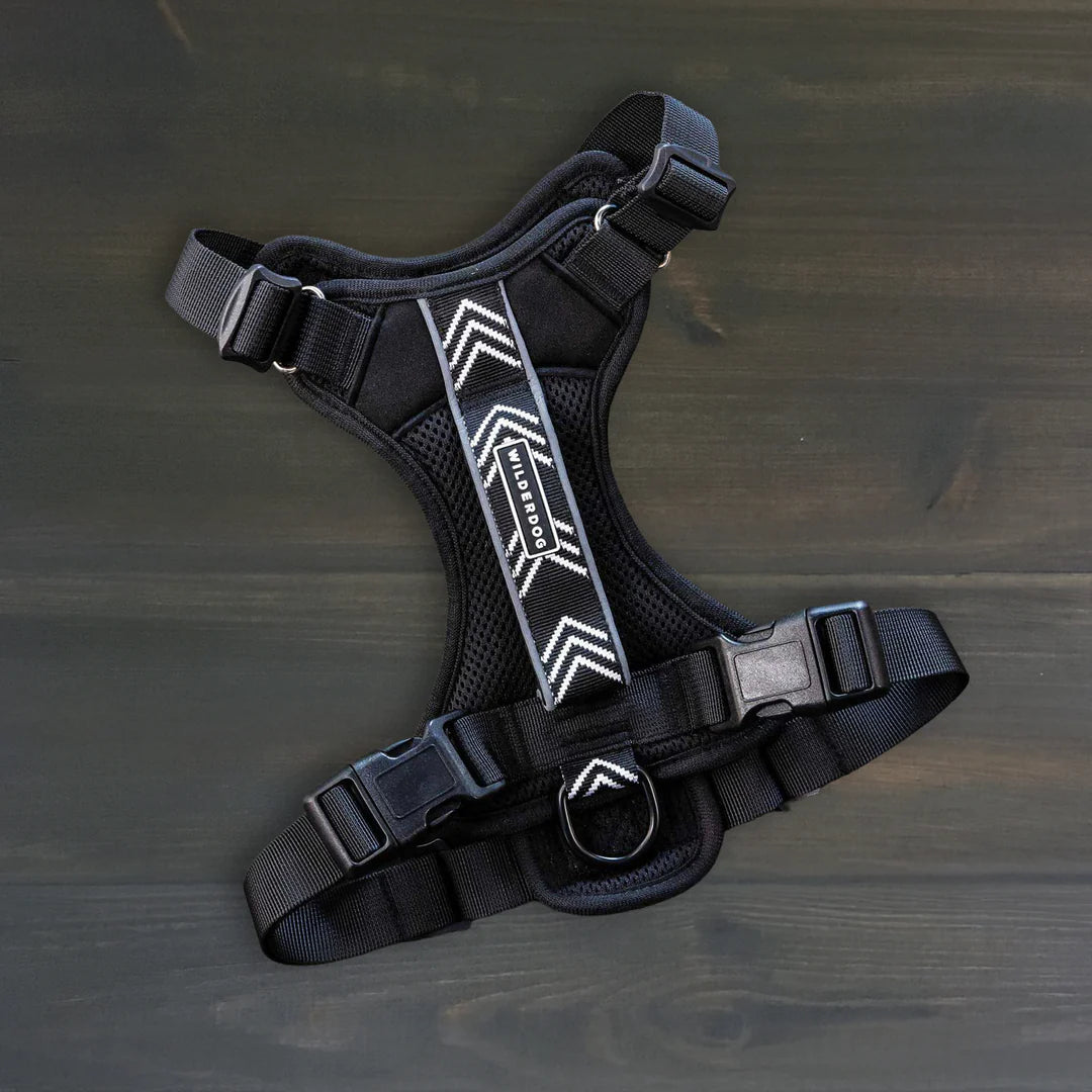 Wilderdog Harness Black (Med)