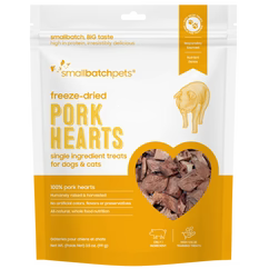 Smallbatch Freeze Dried Pork Hearts (3.5 oz)