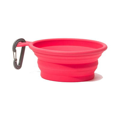 Messy Mutts Collapsible Bowl Red (3 cup)