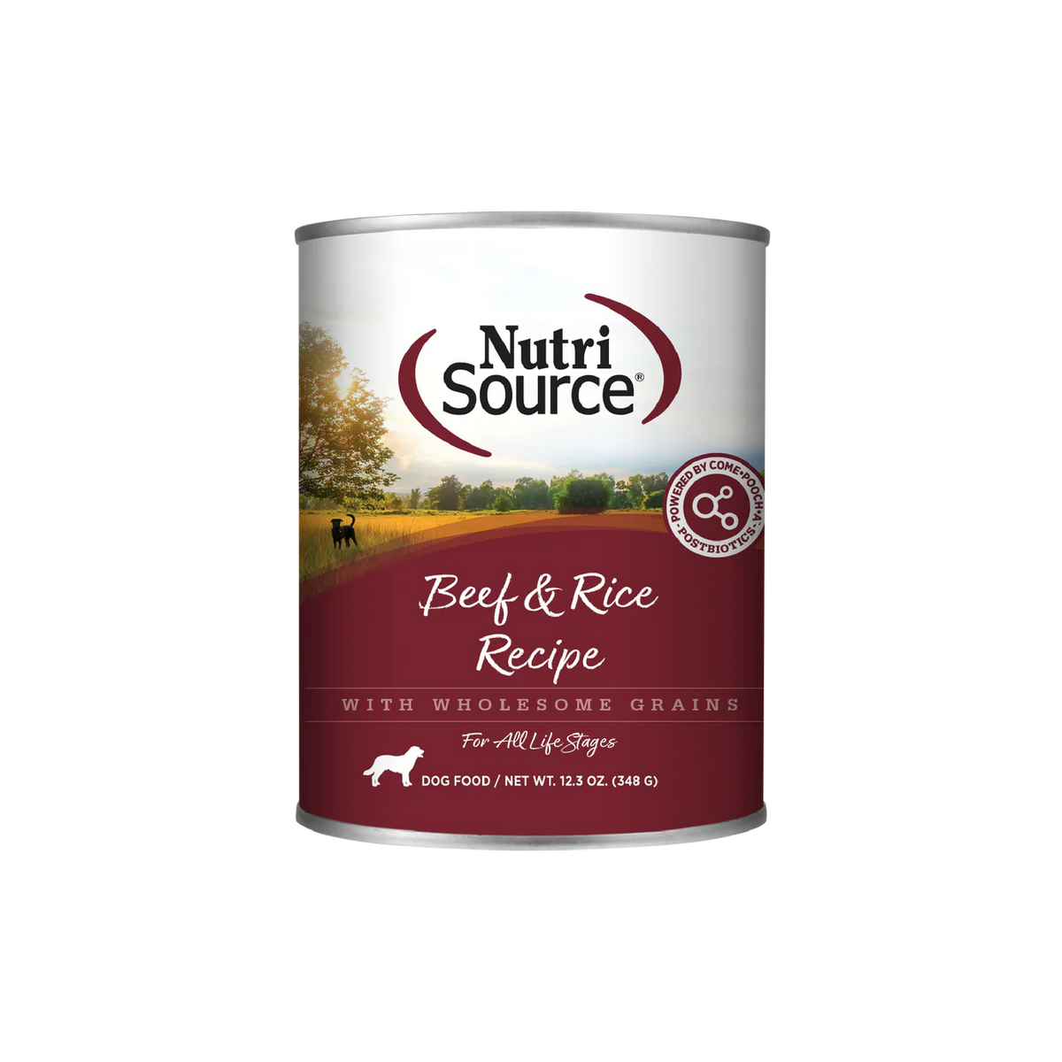 Nutrisource Dog Can Beef & Rice (12.3 oz)