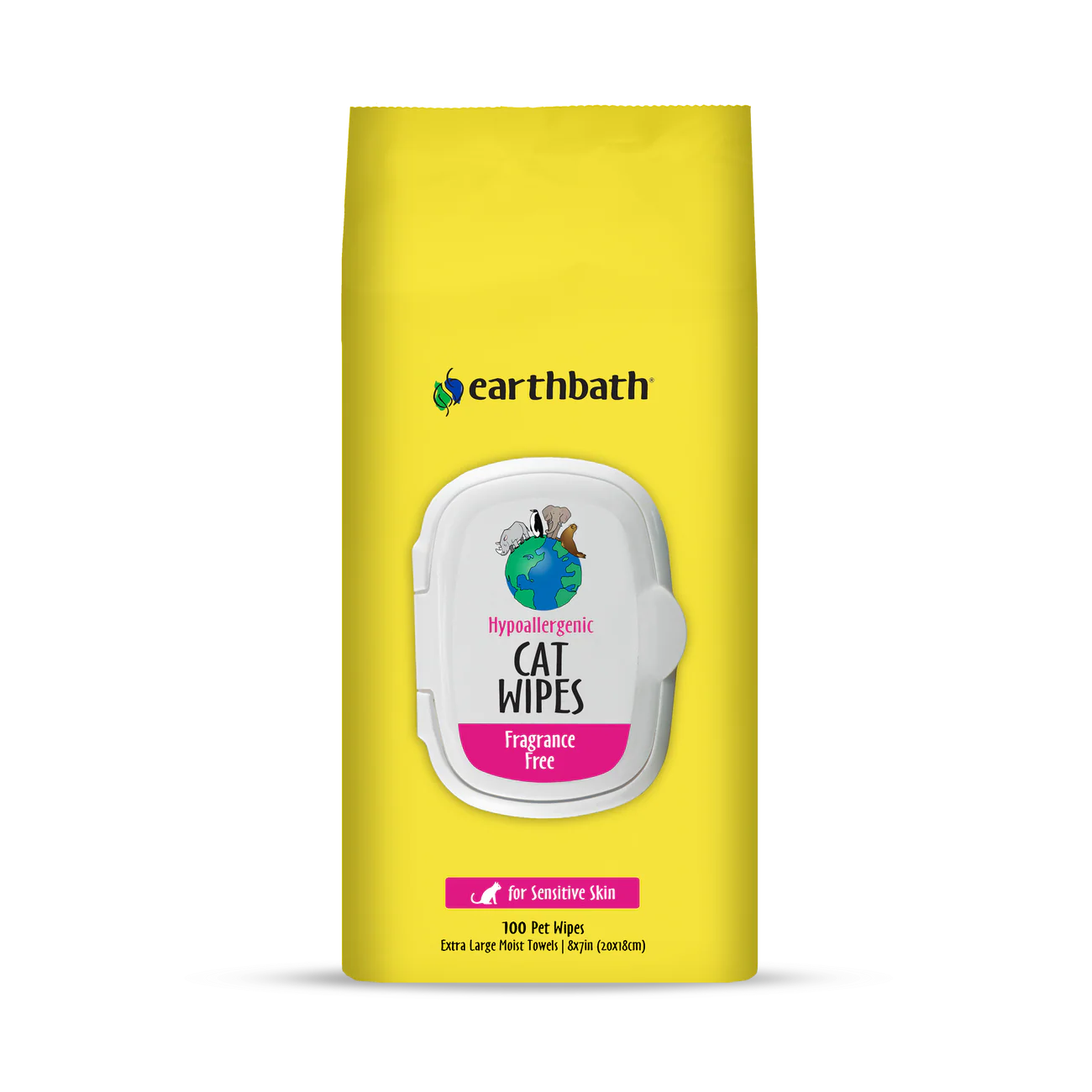 Earthrated Cat Wipes (100 count)