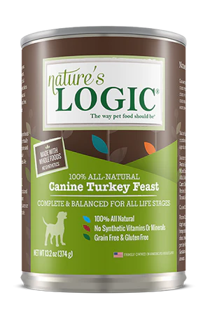 Nature's Logic Dog Can Turkey Feast (13.2 oz)
