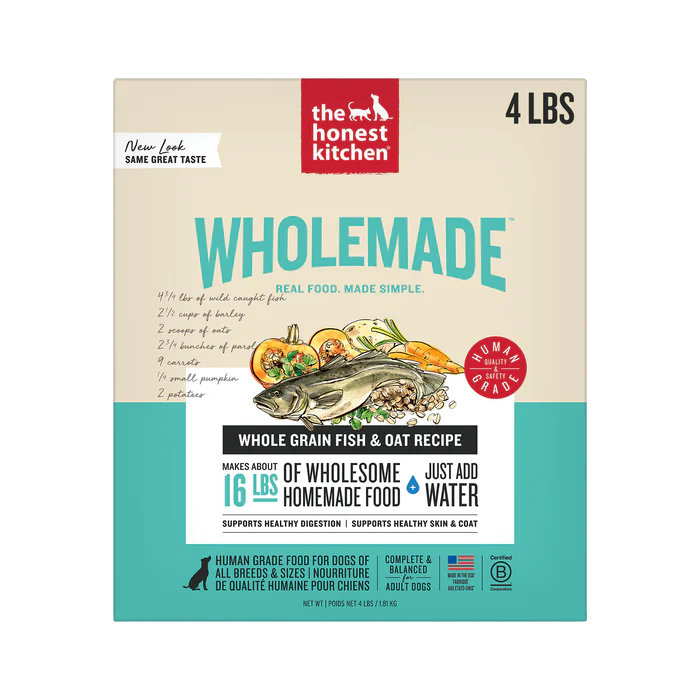 The Honest Kitchen Wholemade Grain Fish & Oat Box (4 lb)
