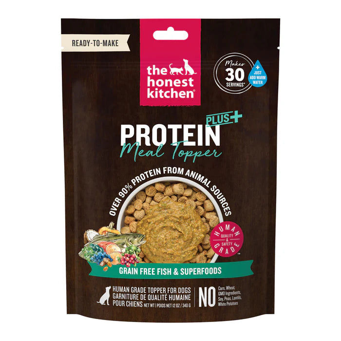 The Honest Kitchen Protein Meal Topper GF Fish (12 oz)