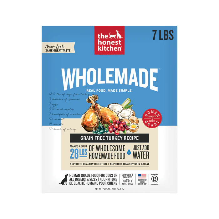 The Honest Kitchen Wholemade GF Turkey Box (7 lbs)