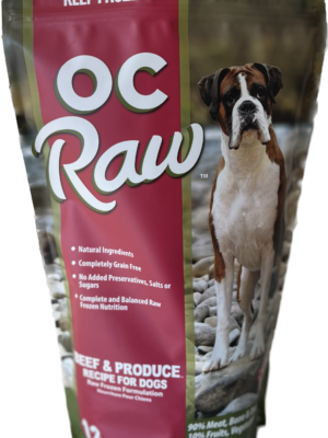 OC Raw Frozen Beef Patties (6 lb)