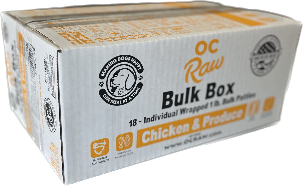 OC Raw Frozen Chicken Patties (18 lb)