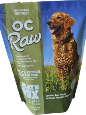 OC Raw Frozen Turkey Meaty Rox (3 lb)