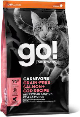 GO Cat Carnivore GF Salmon Cod (22 lb)