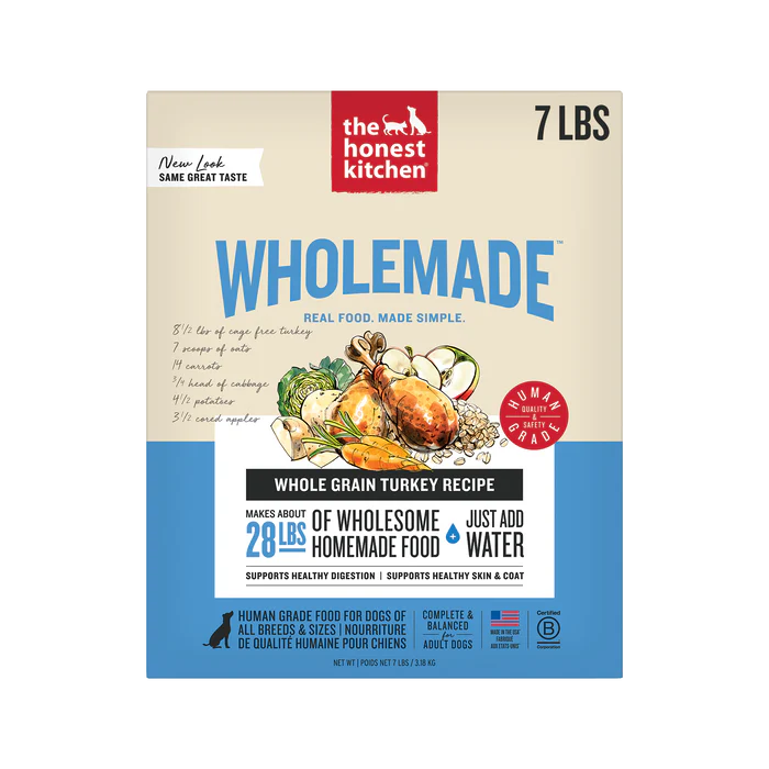 The Honest Kitchen Wholemade Grain Turkey Box (7 lbs)