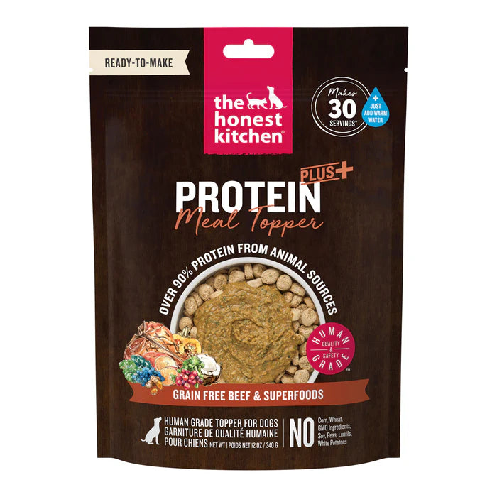 The Honest Kitchen Protein Meal Topper GF Beef (12 oz)